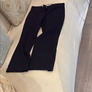 Theory Black Ankle Pants Cropped 4 used